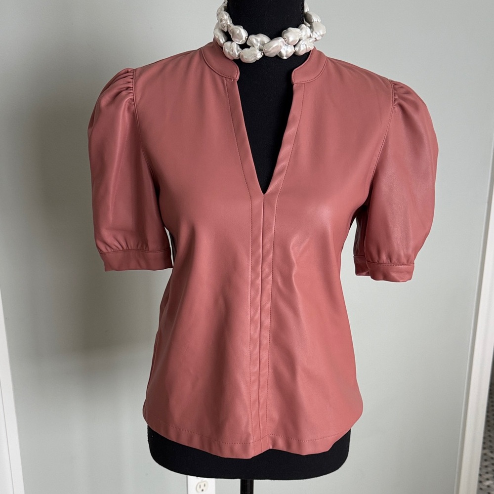 Steve Madden Women's Blouse in Dusty Rose